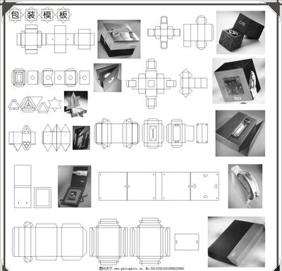包装刀模图片解析 现代包装设计与生产的灵魂